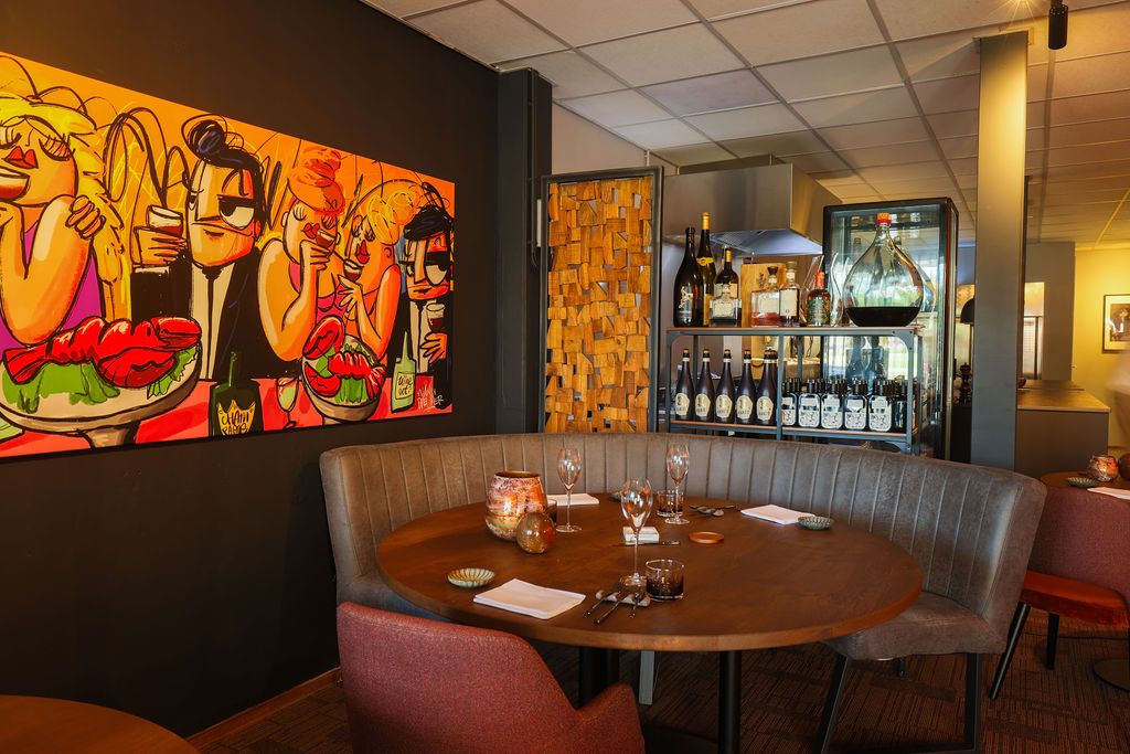 Interieur Sjefs Table met open keuken