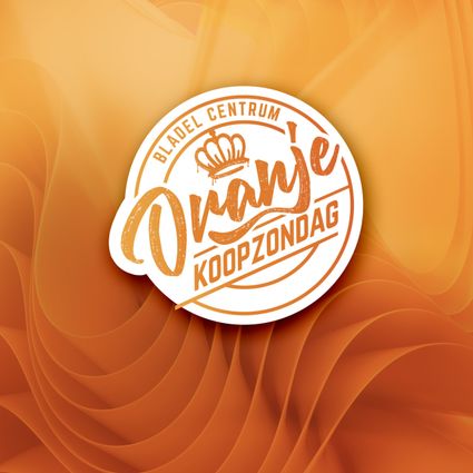 Oranje koopzondag