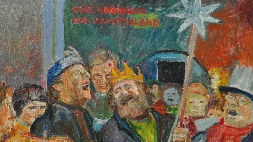 Expositie schilderijen Jan van Der Heijden