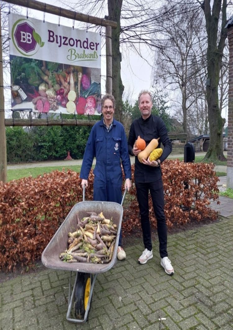 Boer Henk en Ma(a)sterchef Paul bij Bijzonder Brabants bord