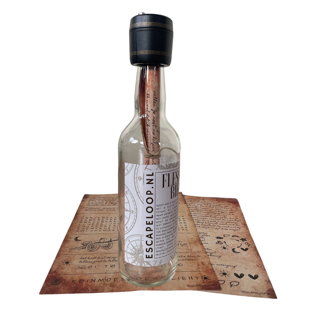Flessenpost van het bierschip