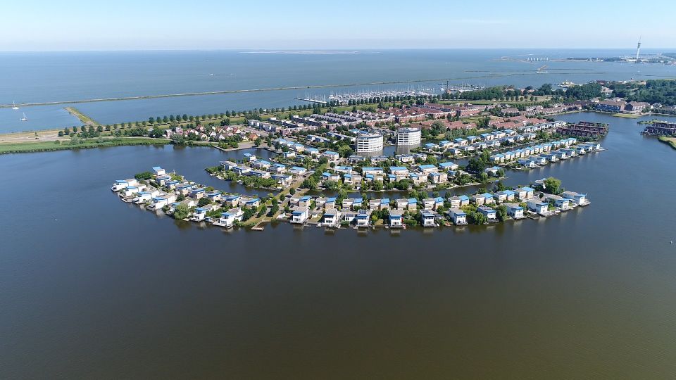 Luchtfoto van Lelystad-Haven