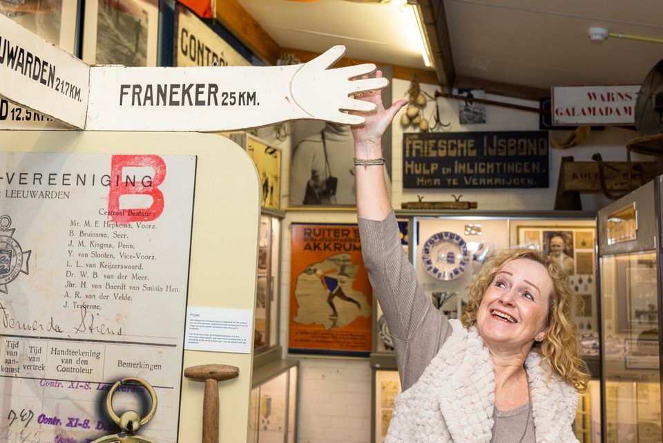 Klasina Seinstra Schaatsmuseum Hindeloopen