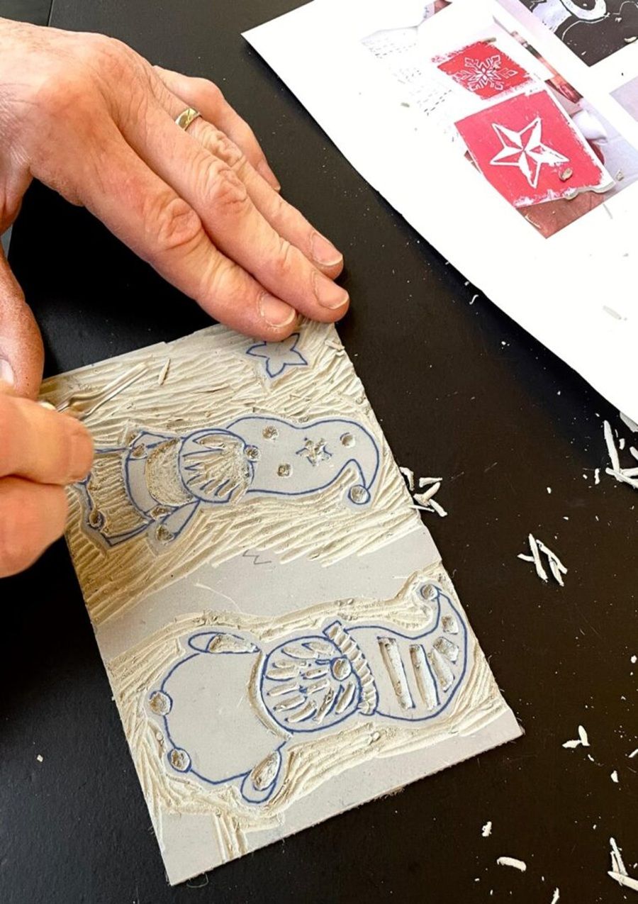 Workshop - 'Och Guts' Kerstkaarten maken