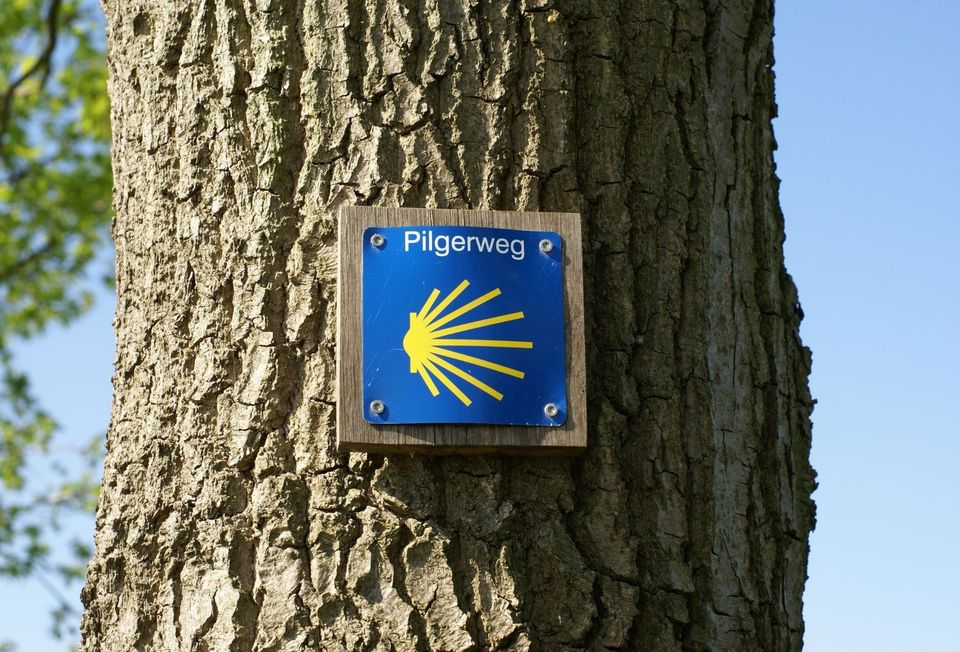 Wandelroute pelgrims