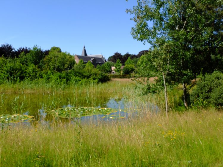 Tuin bij abdij van Berne
