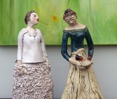 Expositie Weeghreyse " Verbonden" Een expositie van Paula Kuypers en  José Herijgers"