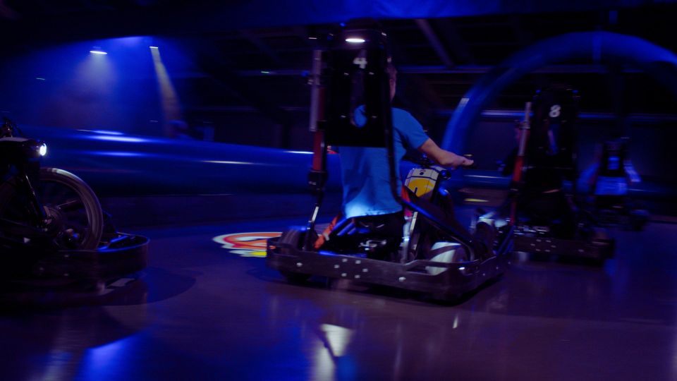 Battle Drift in Posta7 Tolbert: elektrische driftkarts, nieuw bij Posta7 en een primeur voor Noord-Nederland.