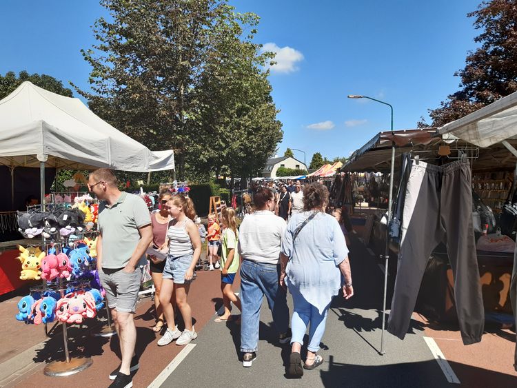 impressie van de jaarmarkt