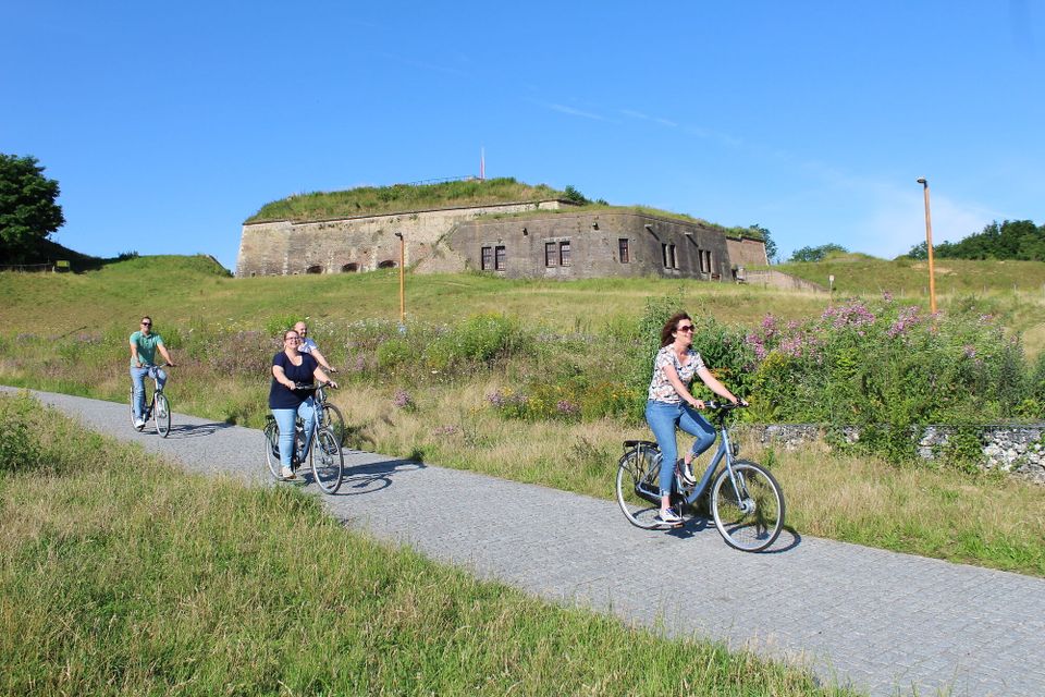 Fort Sint Pieter Maastricht Gruppe Radfahren