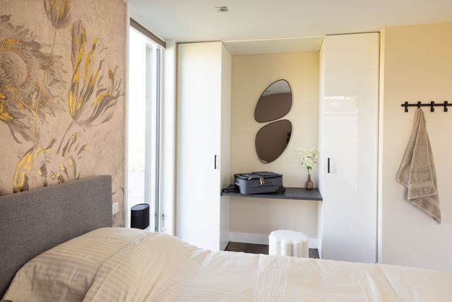 Slaapkamer in de lodge
