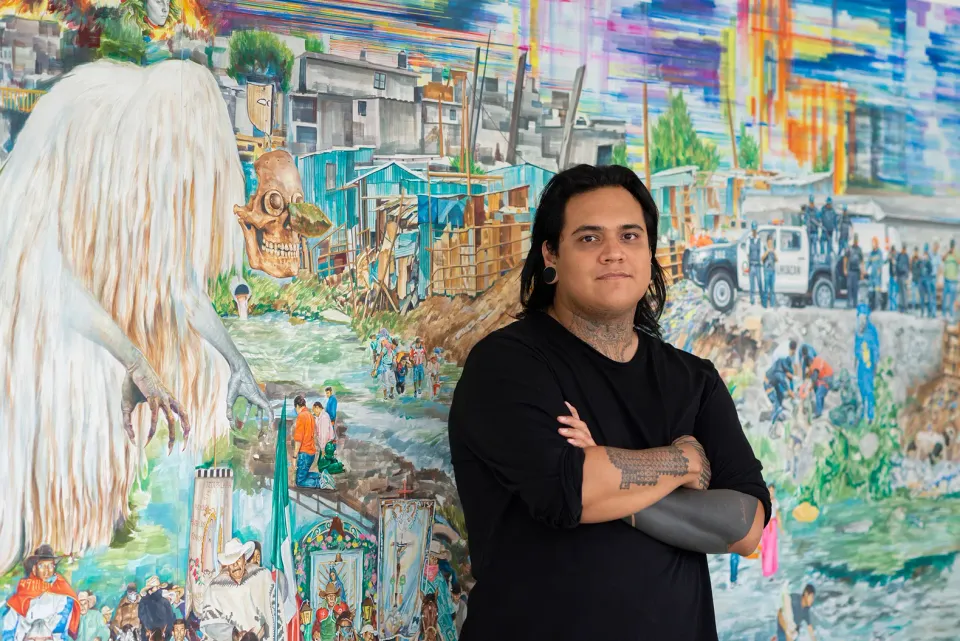 Artist Alejandro Galván