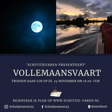 Vollemaansvaart over de Eem
