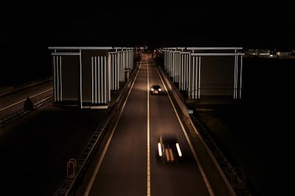 Gates of light op de Afsluitdijk