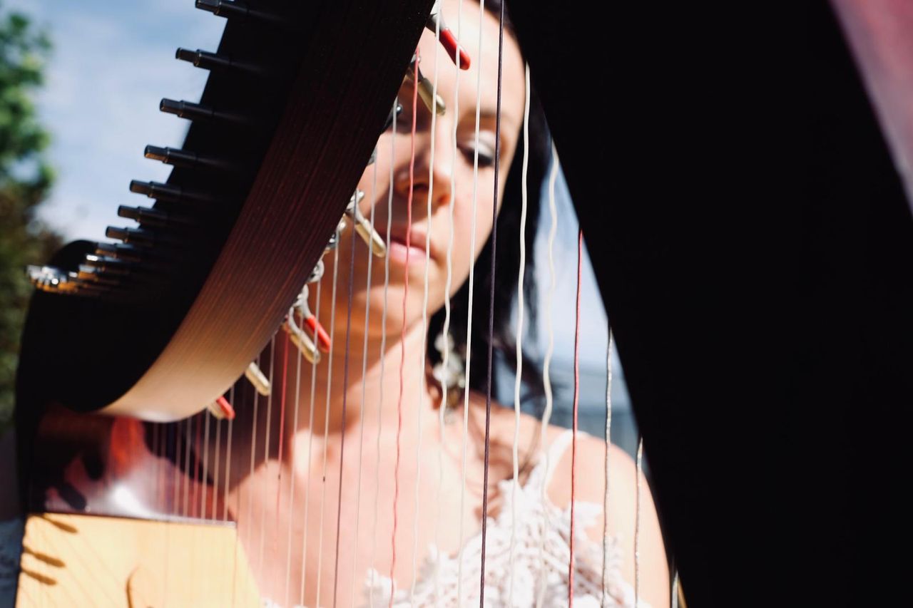 Harp met de K van Klassiek, Keltisch en… Kerst!