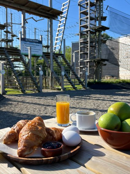 Ontbijt voor Klimpark Ravenstein