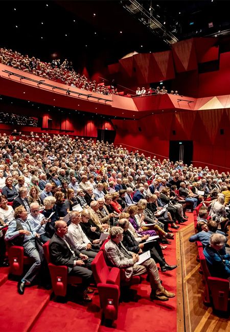 Theaterzaal in Theater in het Vrijthof in Maastricht