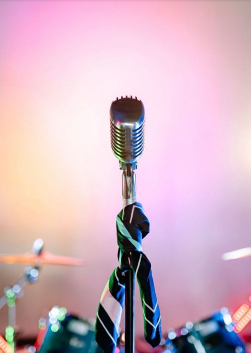 een microfoon