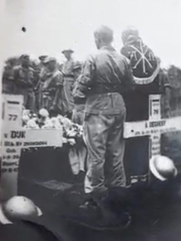 De begrafenis van Gerard op Java.