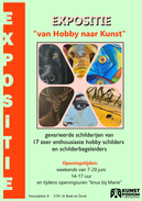 Expositie “van Hobby naar Kunst” met de schildergroep van Suzy Bevers-Nuyts en Ria Duitsman is nu te zien in Kunstpodium ’t Oude Raadhuis 7 t/m 29-06..