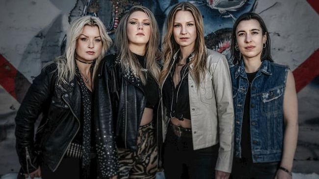 All-female Zweedse hardrockformatie Thundermother