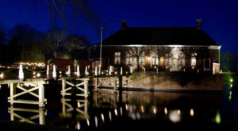 rechtenvrij: Borg in kerstsfeer