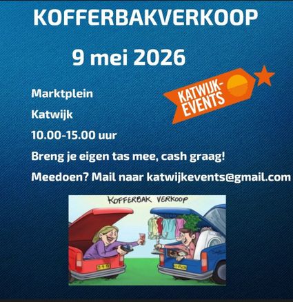 Poster Kofferbakverkoop