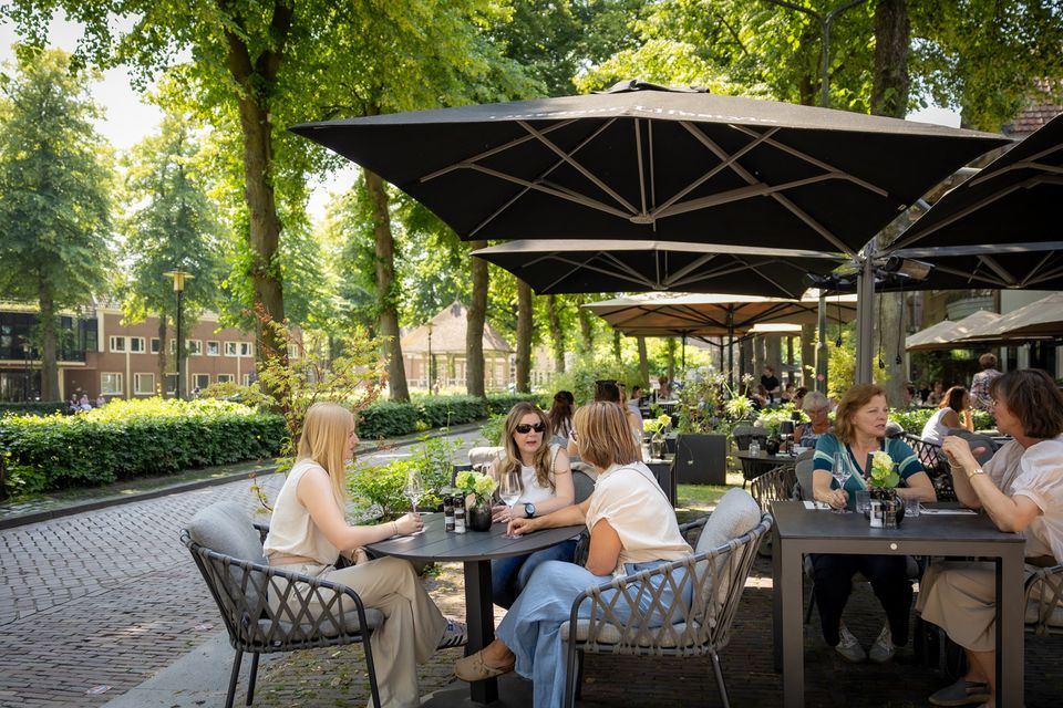 terras bij Brasserie Brands