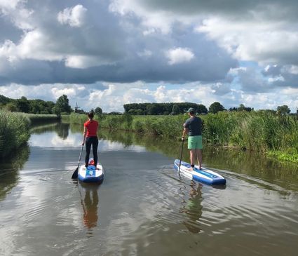 Suppen op de Noorderlijke 11-stedenvaarroute