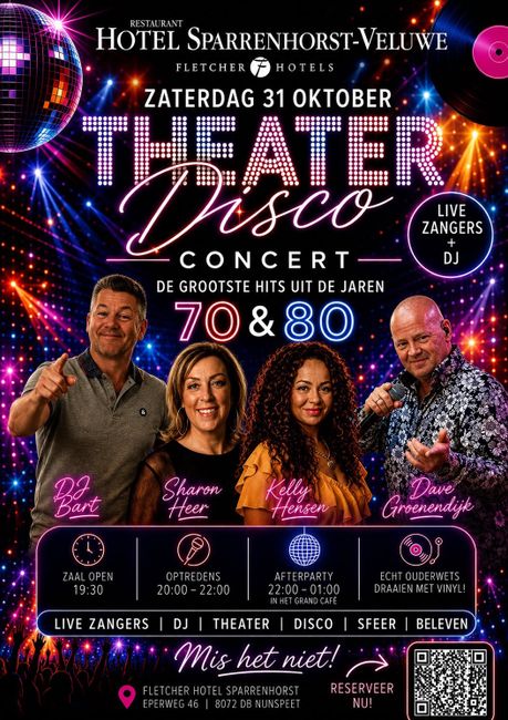Theater disco concert