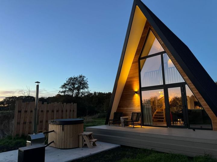 Unieke luxe lodges met privé wellness