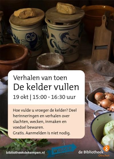 weckpotten in de kelder