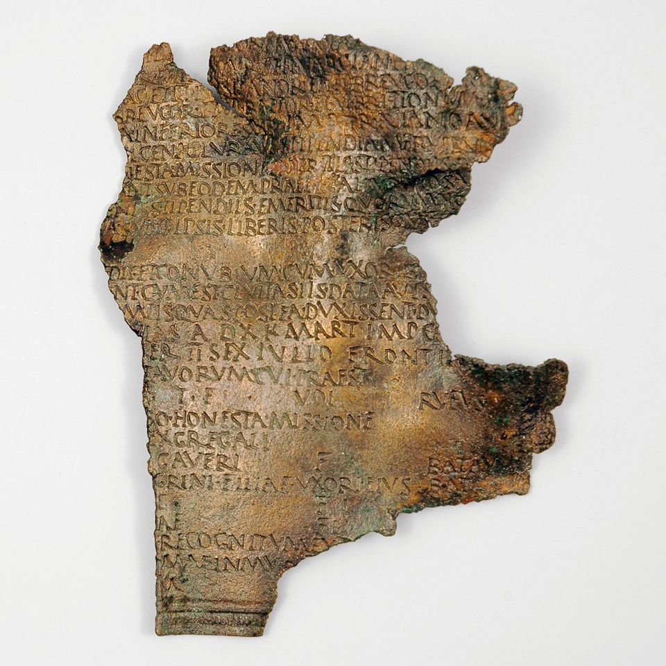 Romeins militair diploma uit Elst