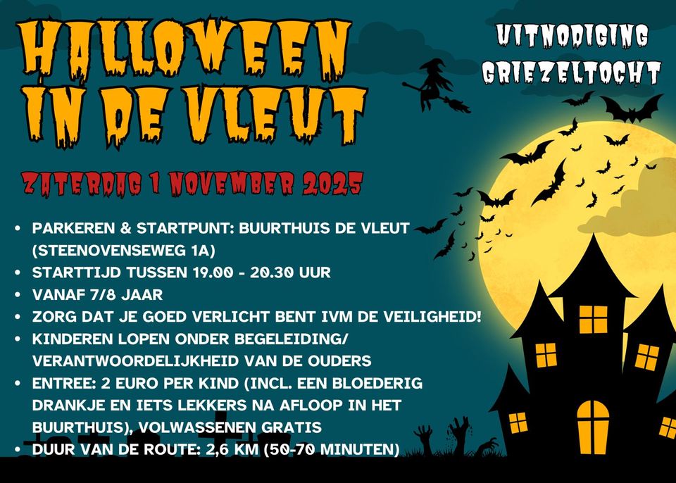 Halloween in de Vleut op 1 november