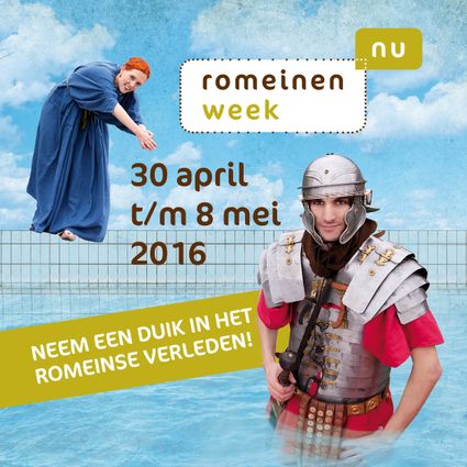 Banner Romeinenweek 2016 vierkant