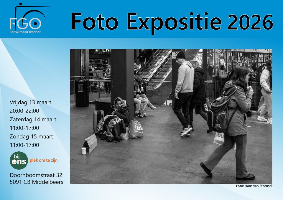Aankondiging Expositie Fotogroep Oirschot