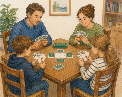 Illustratie van Le Petit Bridge