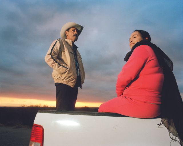 foto van de vader en moeder van transvrouw  Alejandra Ortiz