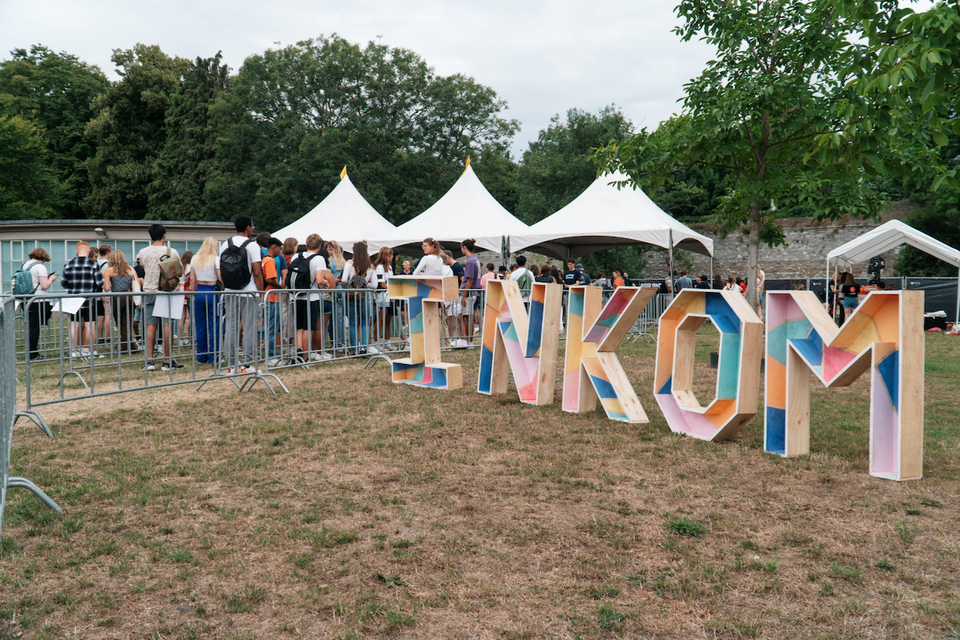 INKOM in het park in Maastricht