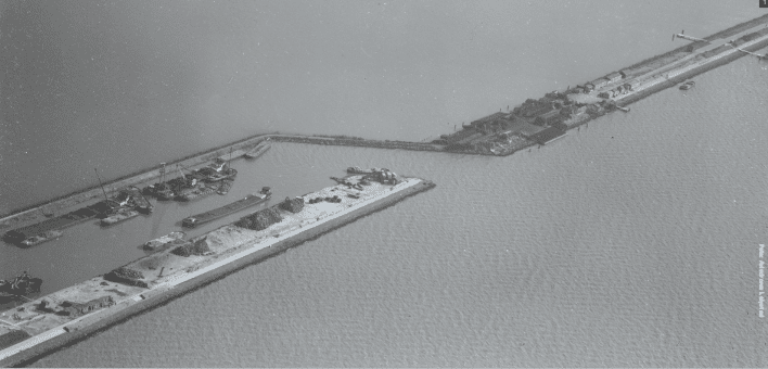 Luchtfoto Lelystad.