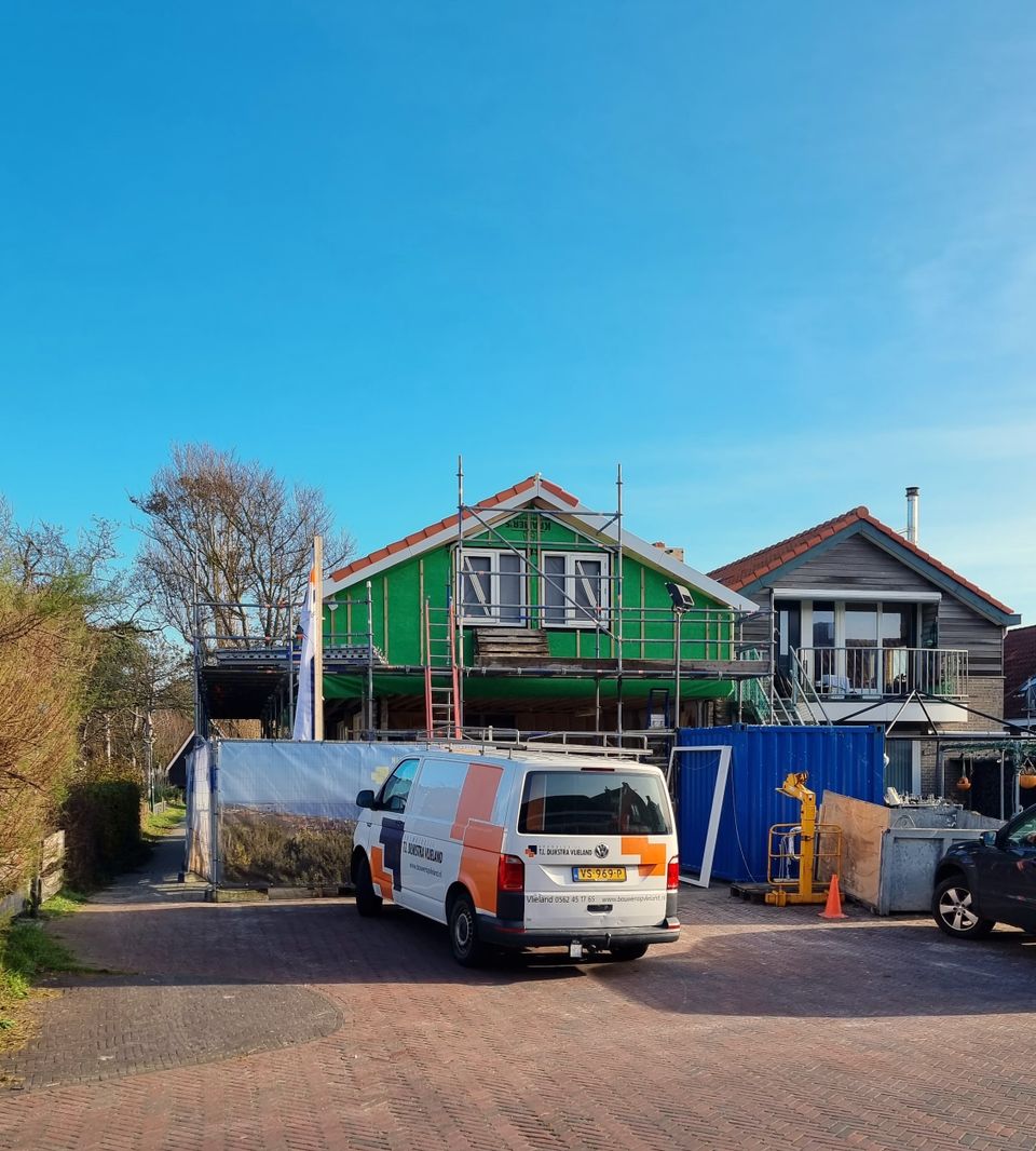 Nieuw personeelsverblijf Rederij Doeksen Vlieland