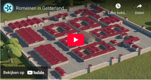Deze animatiefilm is een initiatief van Provincie Gelderland en Erfgoed Gelderland en sluit aan bij van de Themalijn Romeinen.