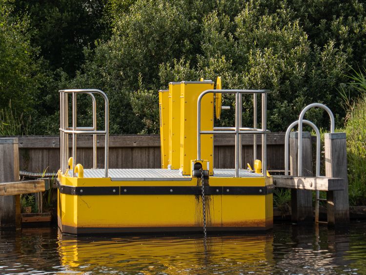 De fietspont De Deelen