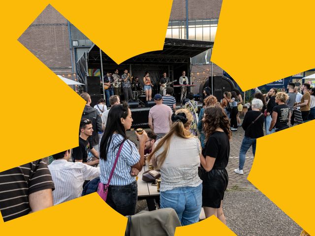 Impressiefoto van het Club Delft Festival