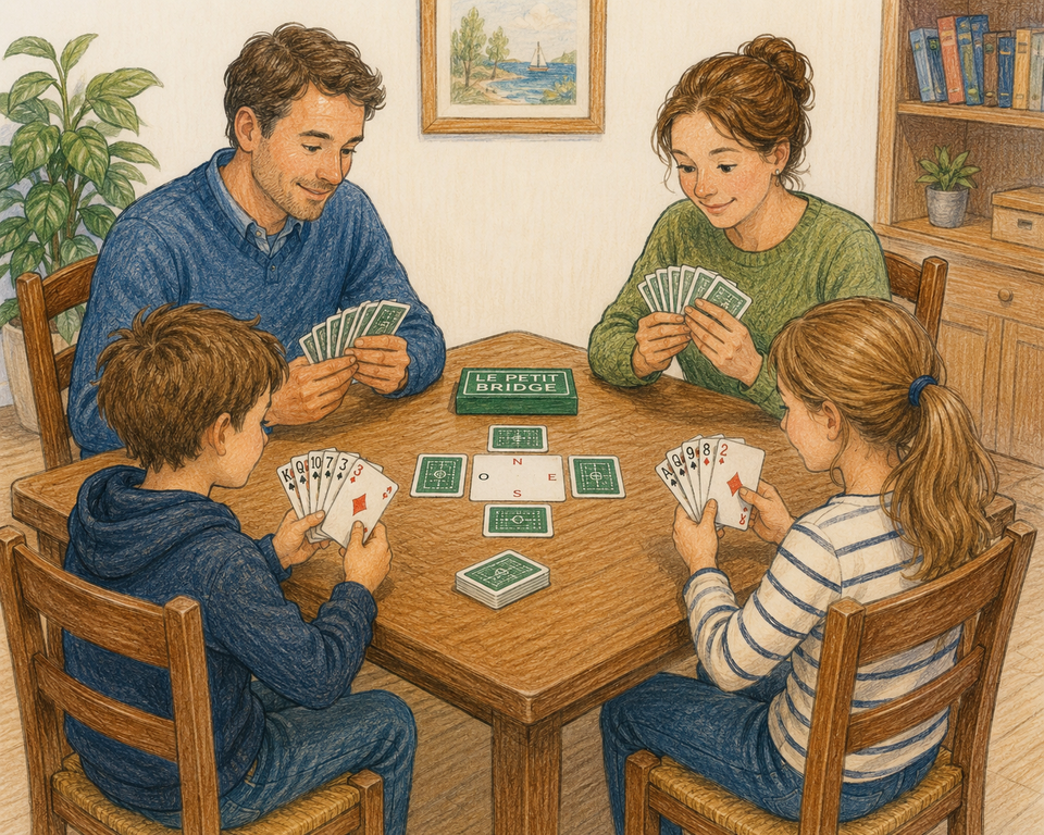 Illustratie van Le Petit Bridge