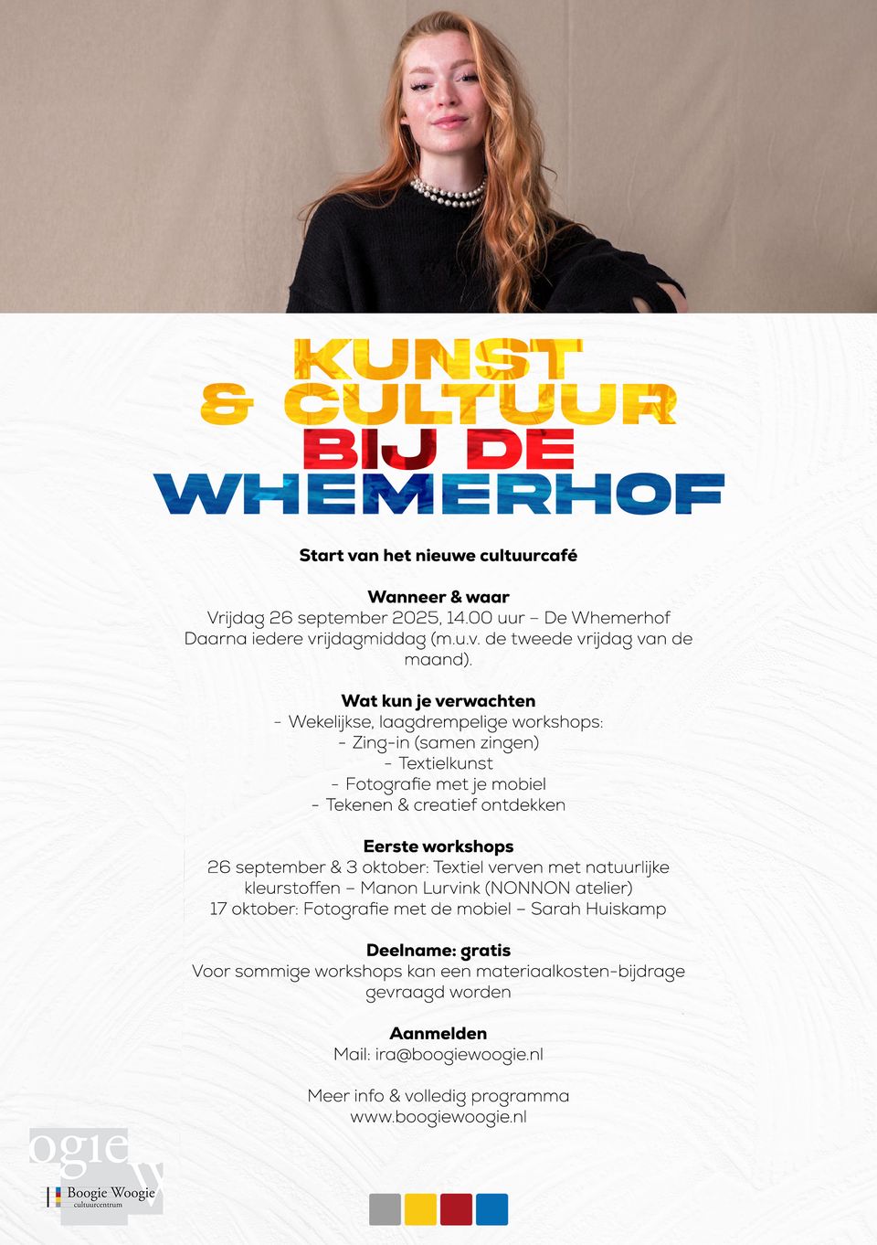 Cultuurcafé | Whemerhof