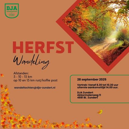 Hersft wandeling