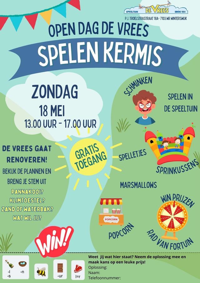 Open Dag Speeltuin de Vrees