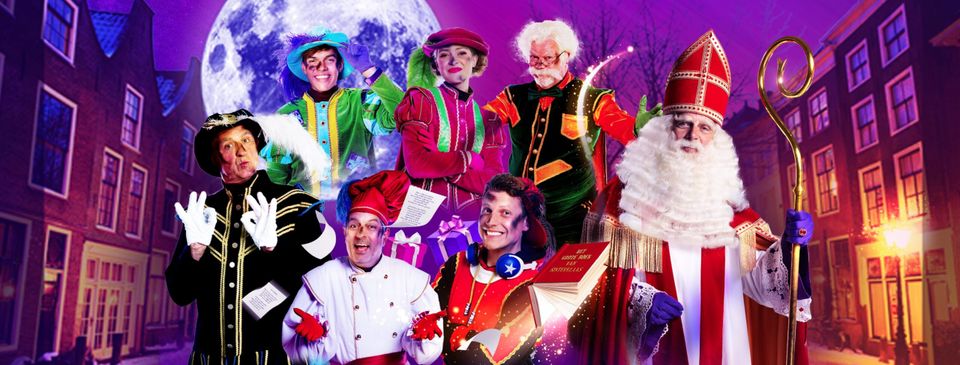 Een banner van de Grote Sinterklaas film 2025