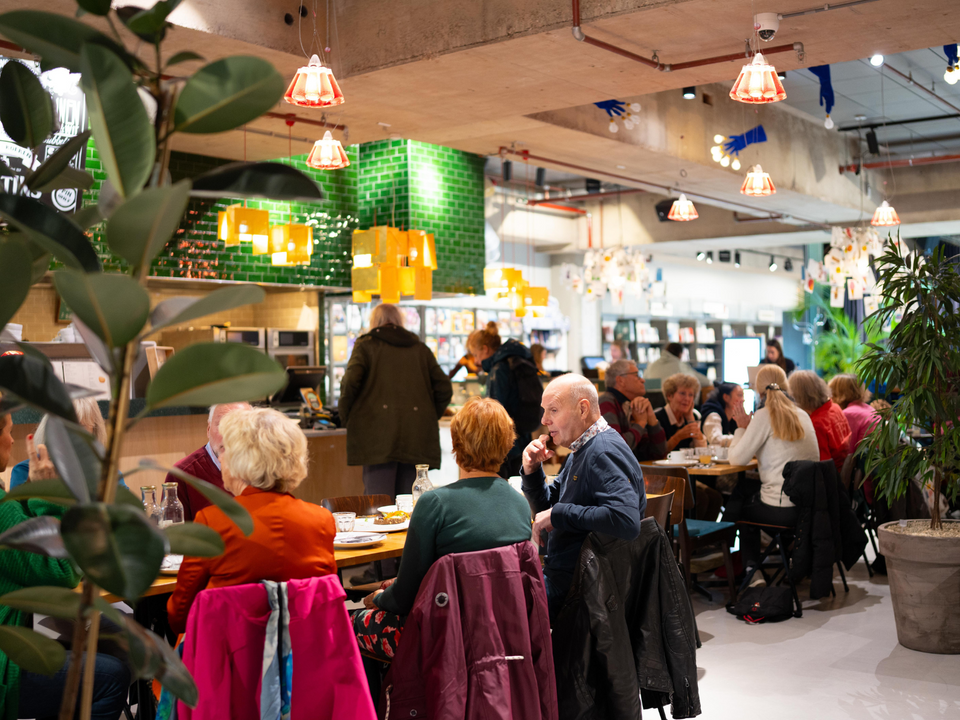 Het café van OPEN in Delft